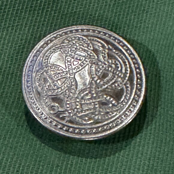 Ann Taylor Loft Green Double-Breasted Trench Coat Size Medium - Picture 12 of 12